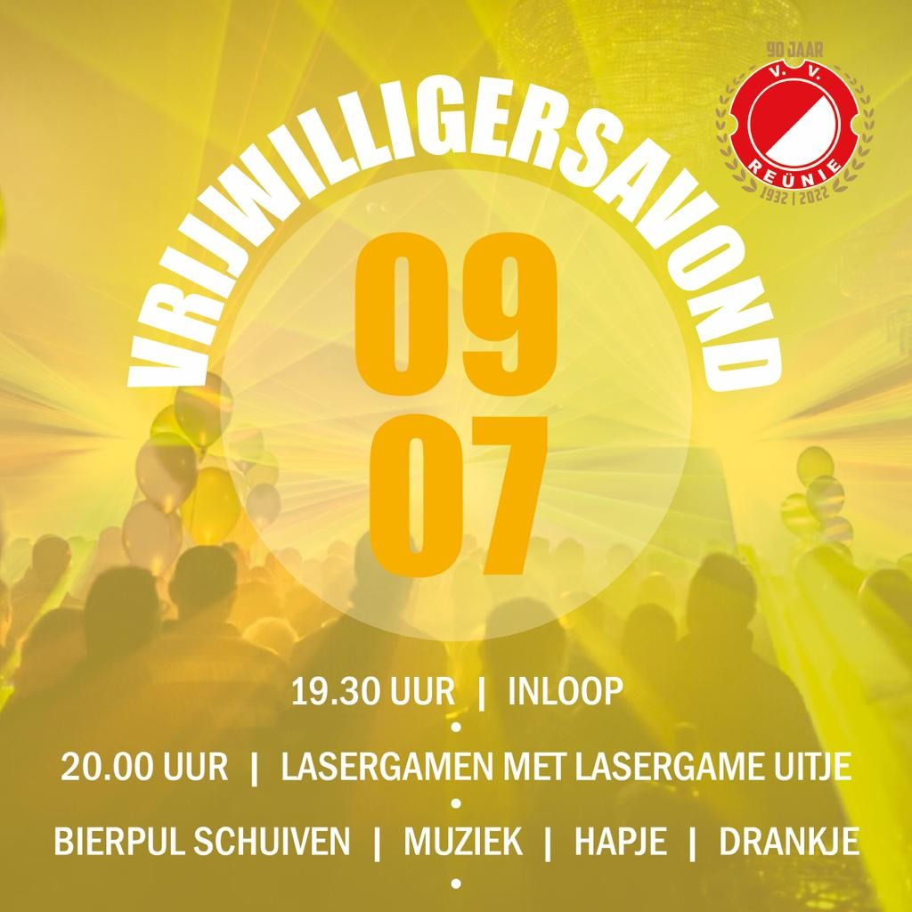 Vrijwilligersavond v.v. Reünie